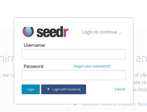 seedr login